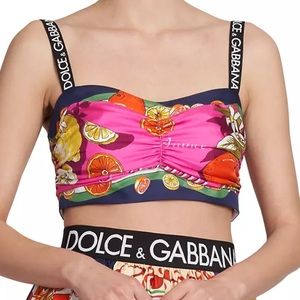 Dolce and Gabbana crop top